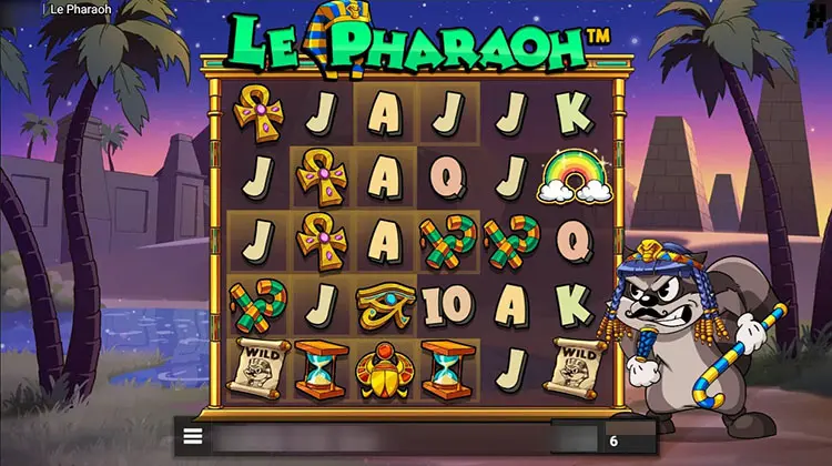 Le Pharaoh Gokkast: Spel en Features screenshot 2